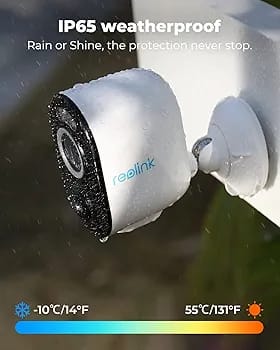 Reolink argus 3 rechargeable bettery powered camera 4mp with colour night vision 2 way talk motion detection with box and accessories (with solar panel)