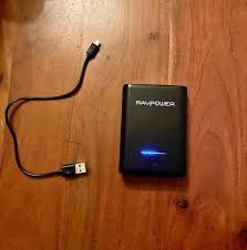 RAVPower CA-RP-PB005 10000mah Portable Power Bank - Black