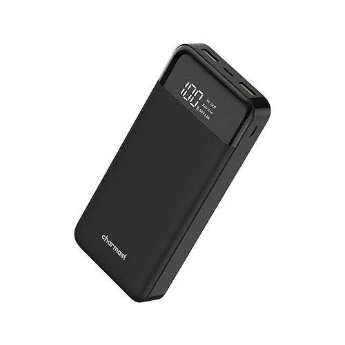 Charmast Portable Charger Slim Thin 20800 mah, 18W USB C Quick charge Battery Pack, PD 10400mAh Type C Power Bank Compatible with Cell Phones, Tablets, IPhone, Sumsung, Google Pixel,Galaxy S8,More model w2009p