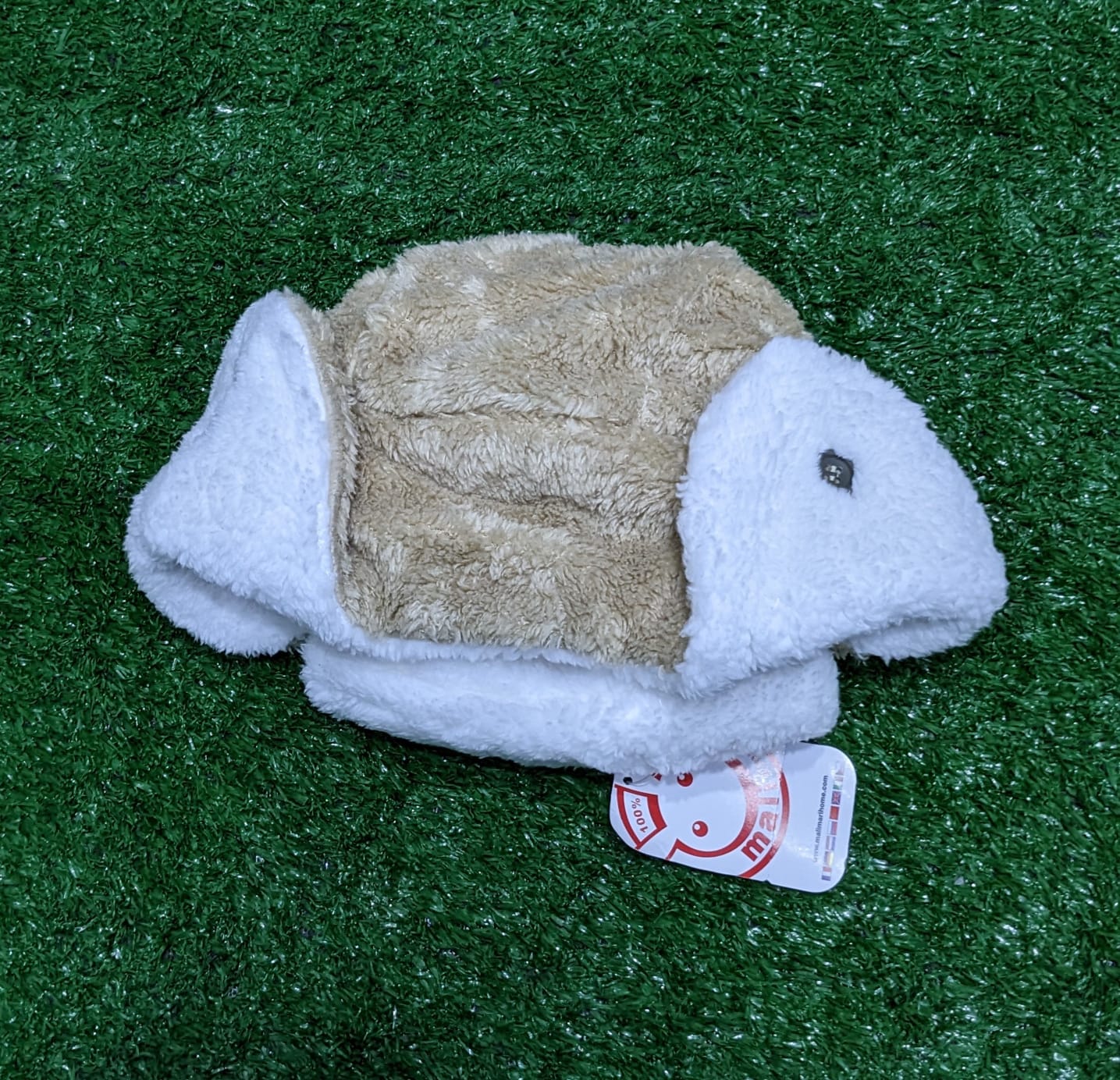 DOUBLE COTTON FURR BABY CAP CM0155