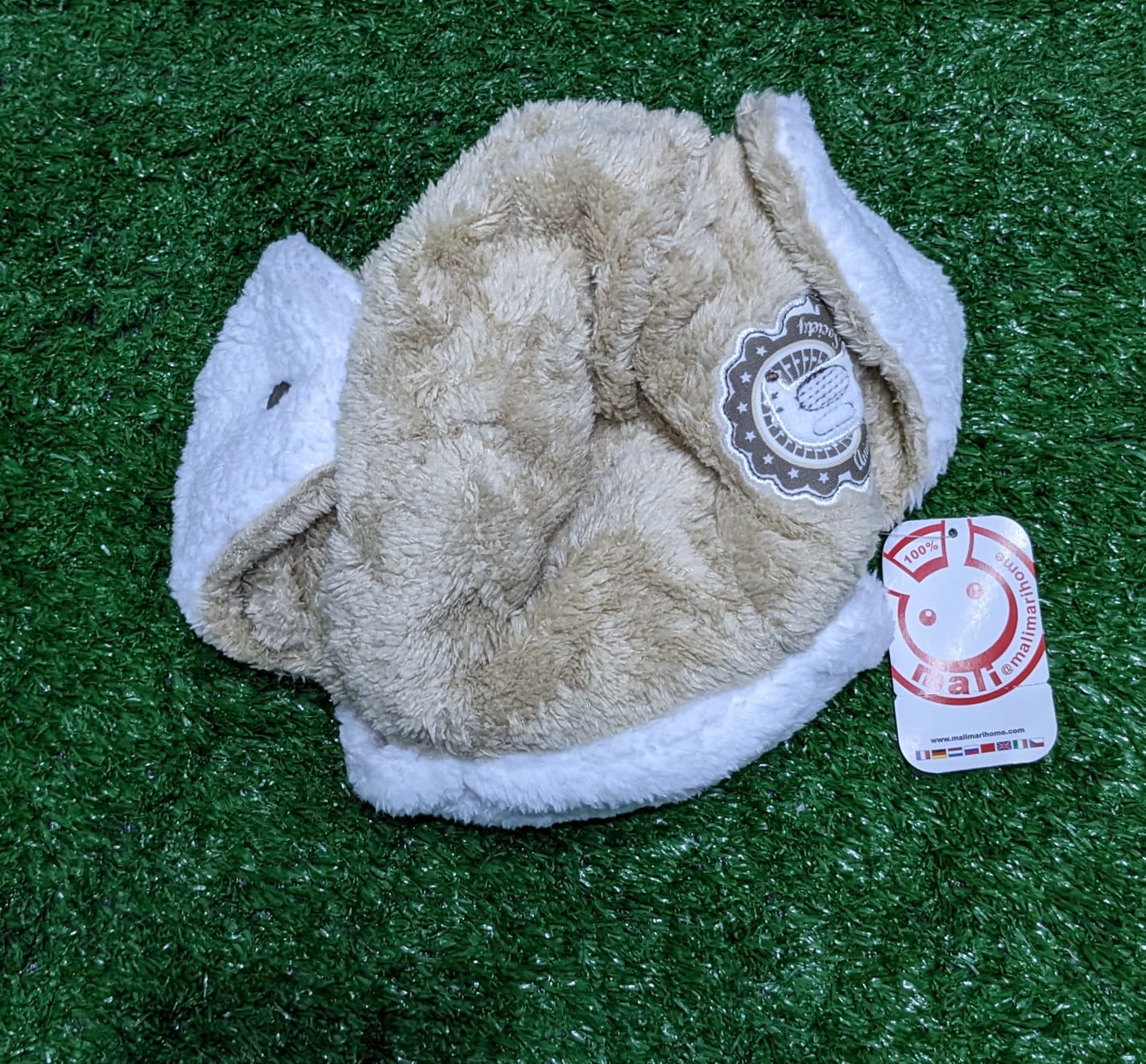 DOUBLE COTTON FURR BABY CAP CM0155