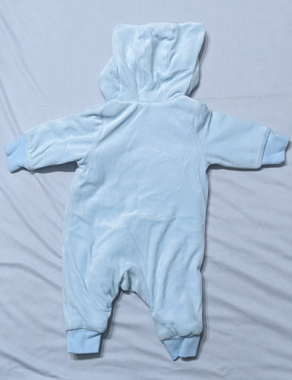 FULL SLEEVES DOUBLE COTTON WITH POLYESTER FILLING FULL BODY ROMPER WITH HOODIE CM120