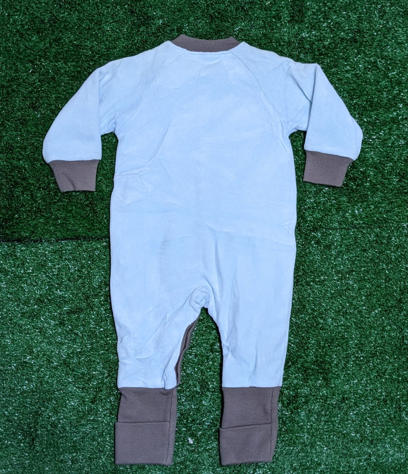 FULL SLEEVES DOUBLE COTTON FULL BODY ROMPER CM0129