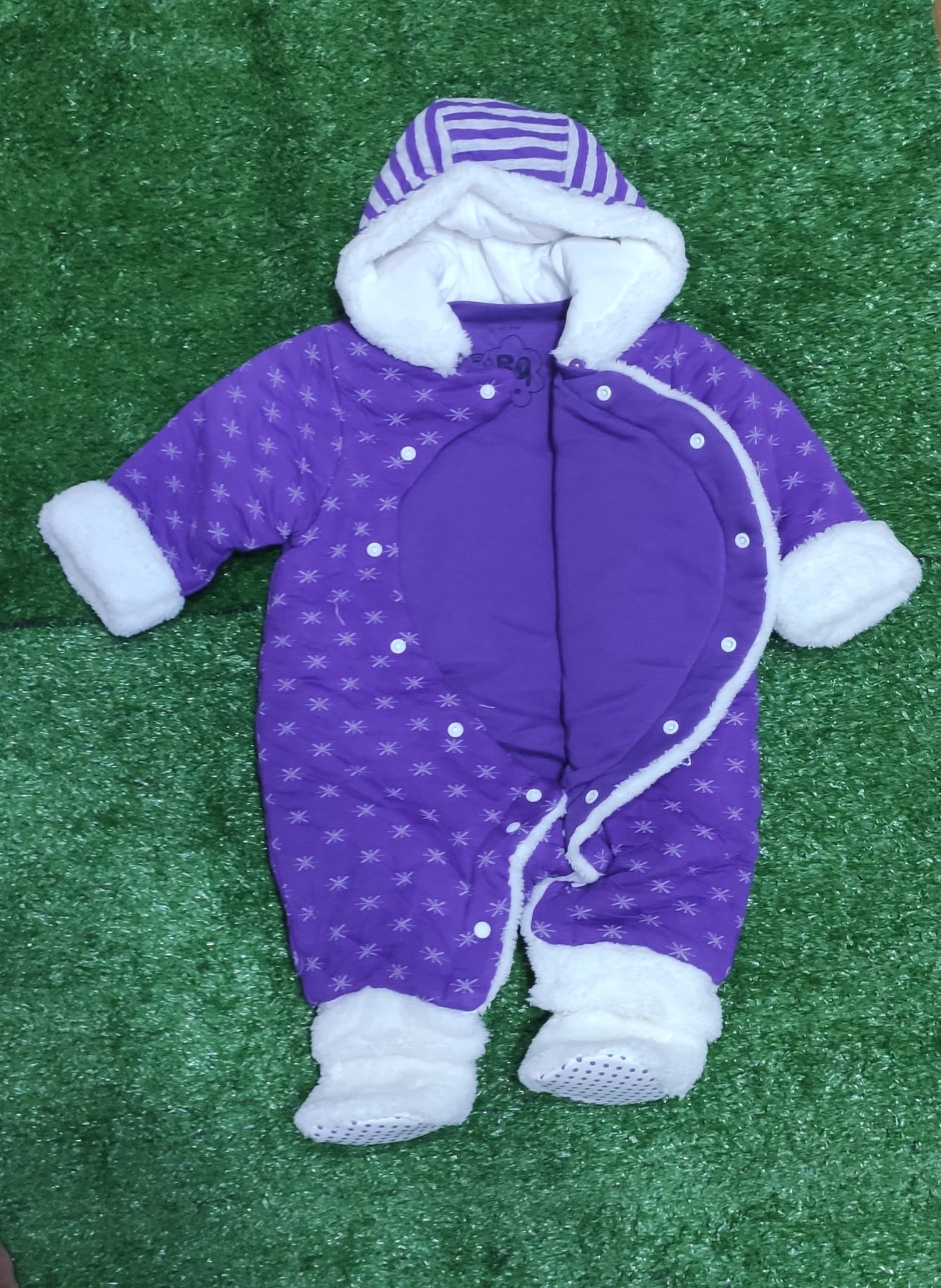 FULL BODY FULL SLEVEES ROMPER WITH HOODIE CM0127