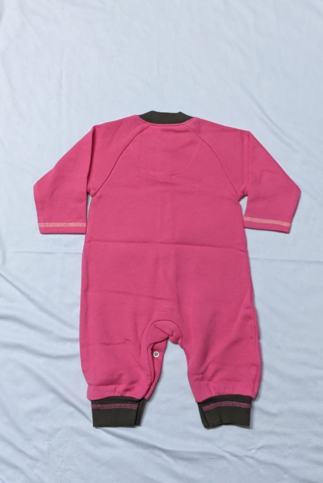 FULL SLEEVES FULL BODY ROMPER PINK COLOR CM0128
