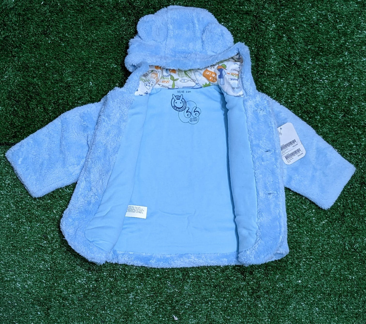 FULL SLEEVES DOUBLE COTTON OUTTER FURR STUFF WITH HOODIE CM0130