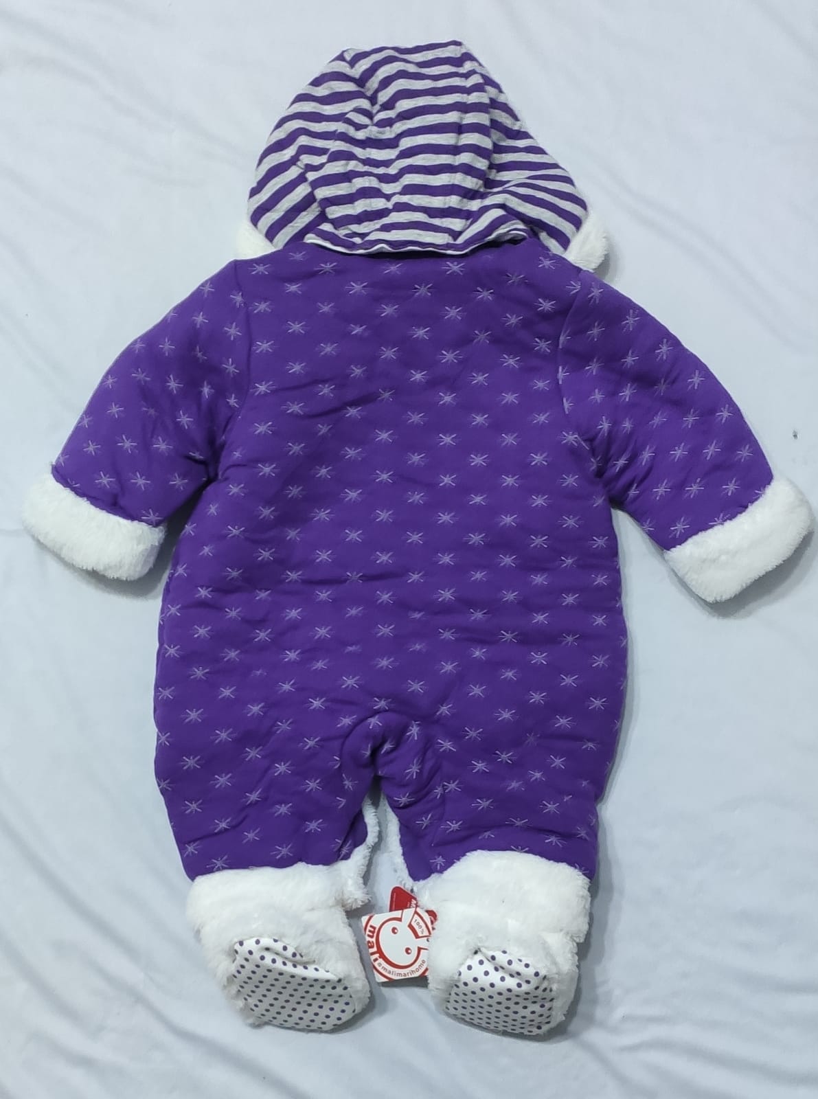 FULL BODY FULL SLEVEES ROMPER WITH HOODIE CM0127