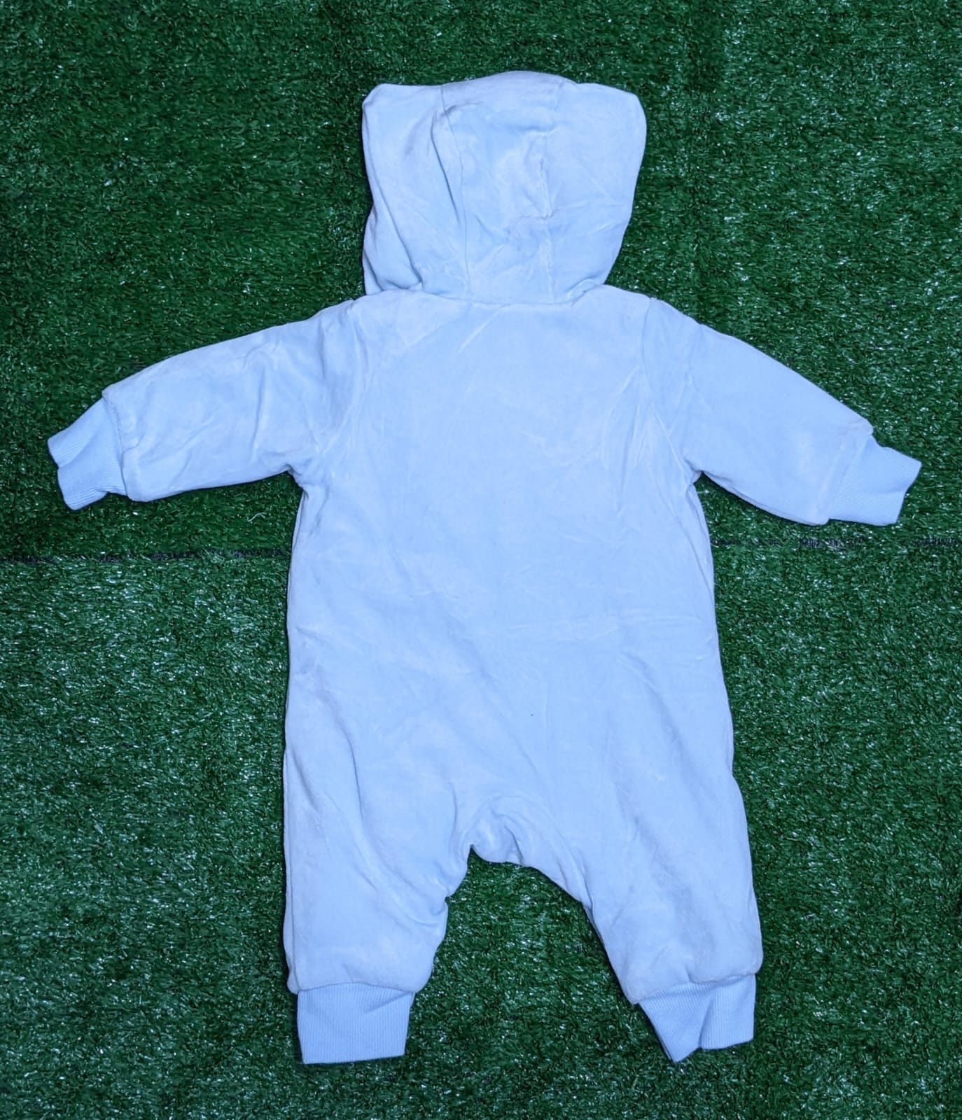 FULL SLEEVES DOUBLE COTTON WITH POLYESTER FILLING FULL BODY ROMPER WITH HOODIE CM120
