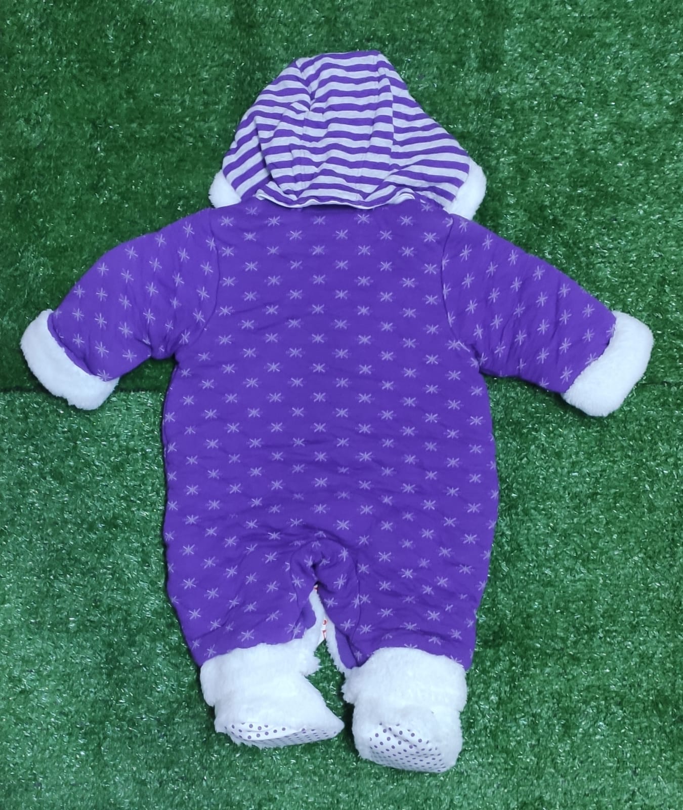 FULL BODY FULL SLEVEES ROMPER WITH HOODIE CM0127
