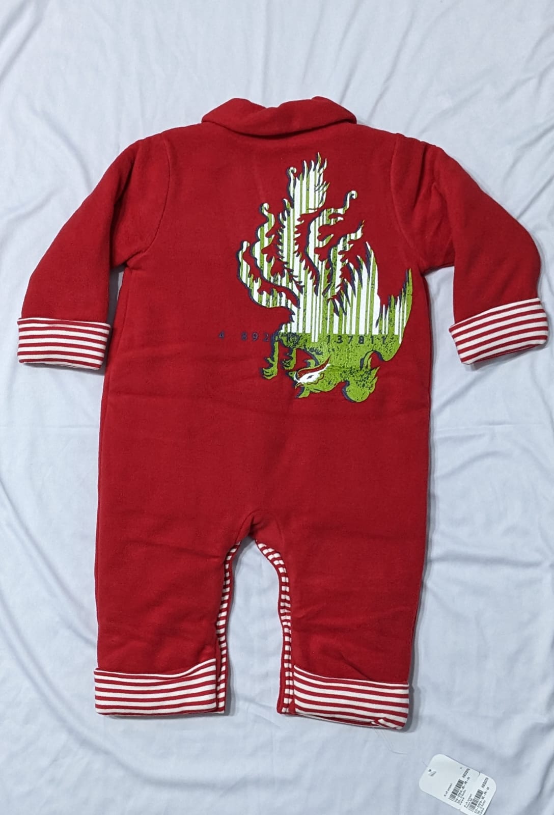 Double cotton with polyester filling Full body romper CM0111