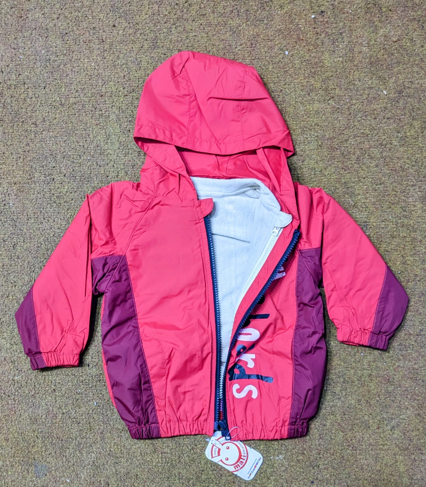 Double side Parachute jacket/hoodie CM0092