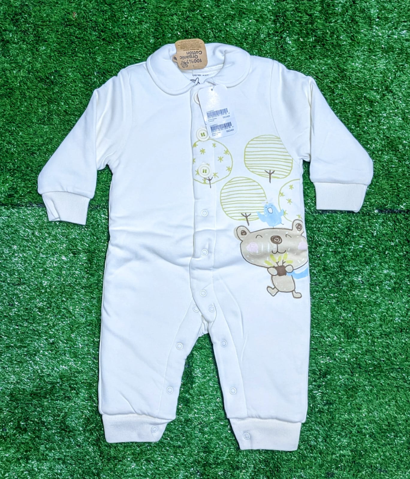 DOUBLE COTTON WITH POLYESTER FILLING FULL SIZE ROMPER CM0096