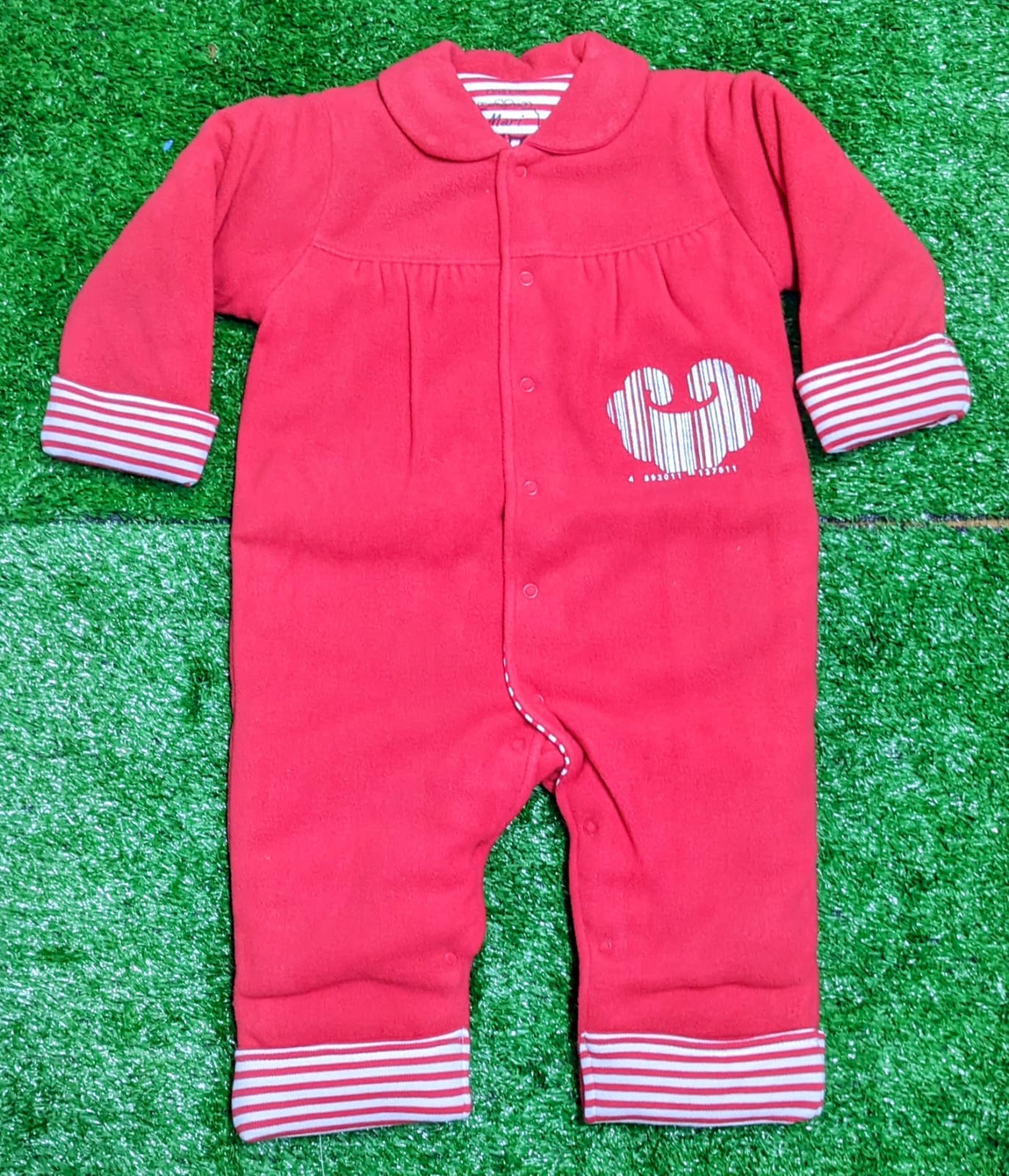 Double cotton with polyester filling Full body romper CM0111