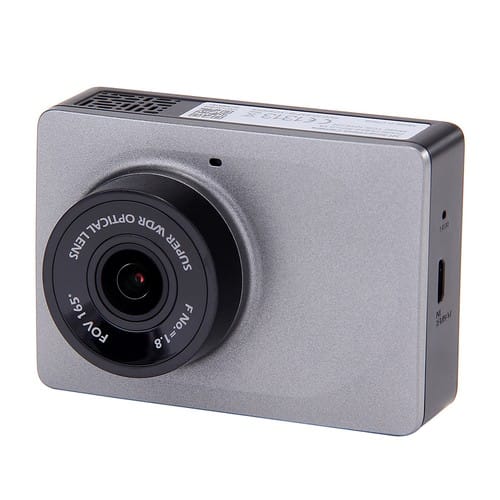 Xiaoyi Yi Smart Car DVR Dash Camera 1080P 60FPS 165 Degree WiFi Built-in 240mAh Battery Support Android & IOS Global Edition - Grey
