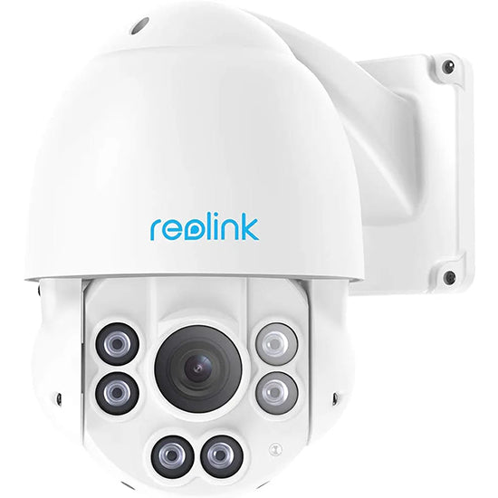 Reolink rlc-423a 5mp wired camera ptz 360° ir night vision memory card 256 gb supported 4× optical zoom without box NO VOICE RECORDING