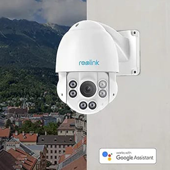 Reolink rlc-423a 5mp wired camera ptz 360° ir night vision memory card 256 gb supported 4× optical zoom without box NO VOICE RECORDING