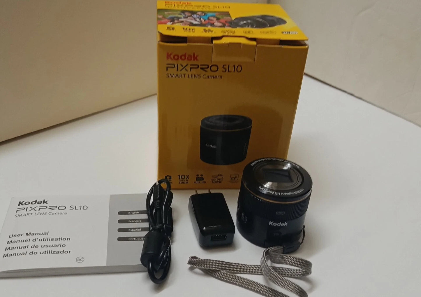 Kodak Pixpro SL10 Smart Lens Digital Camera Module for Smartphones, Black