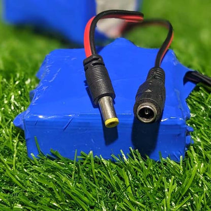 12v 6 cell battery for your cameras and Wi-Fi router up to 7hours backup for your cameras