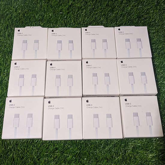 1m USB C to C cable pack of 12