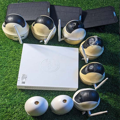 Reolink 4g camera deal | 6 camera Reolink Go pt 4mp | 2 camera Reolink Go 2 MP | 1 PC Reolnk Drive Storage