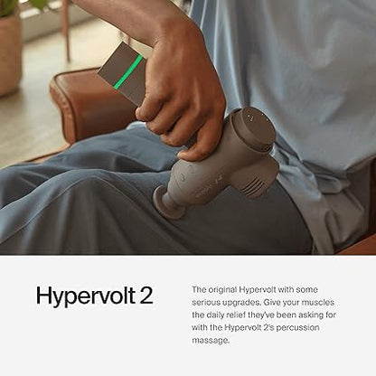 Hyperice Hypervolt 2 Grey - Featuring Quiet Glide Technology