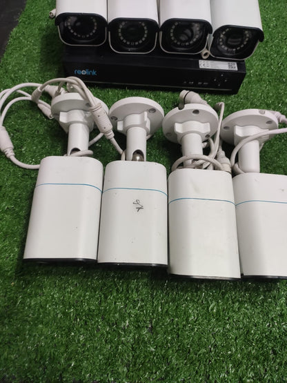 Reolink 8 Channel NVR built-in POE with 8cams 8(MEGAPIXELS) WITHOUT BOX