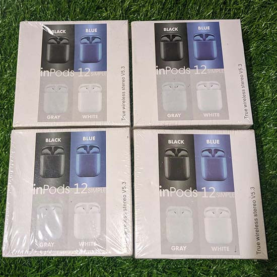 Apple InPods 12 sealed pack with no warranty no claim pack of 4