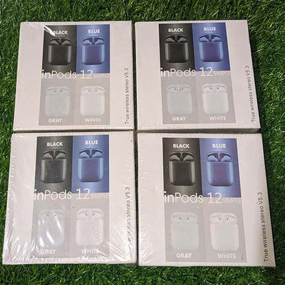 Apple InPods 12 sealed pack with no warranty no claim pack of 4