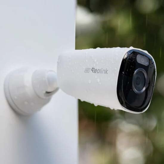 Reolink Argus Eco Ultra + Home Hub Set 4K (3840 x 2160) at 15fps battery-powered cameras with integrated solar panels