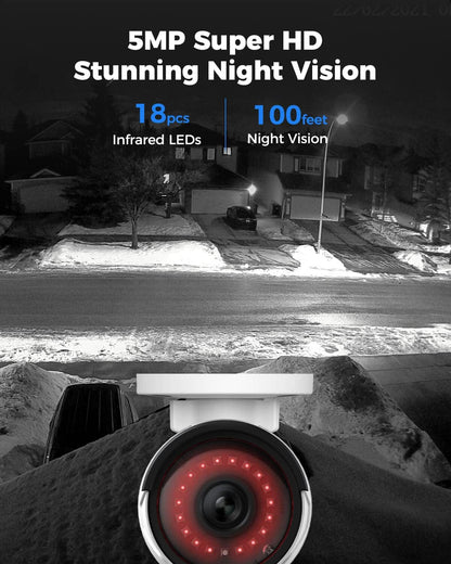 REOLINK B500 POE CAMERA (WORK WITH ONLY REOLINK NVR) 5MP IR NIGHT VISION VOICE RECORDING (WITHOUT BOX)