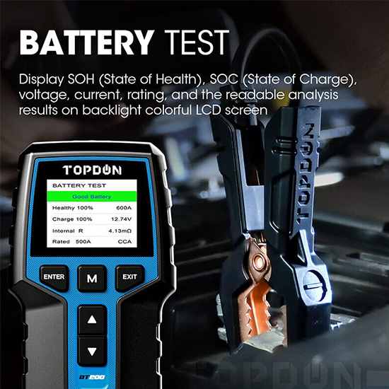 TOPDON BT200 12V/24V Battery Tester