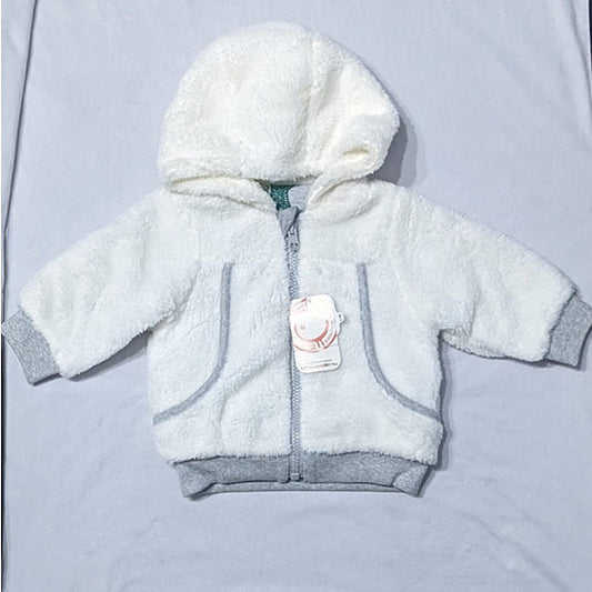DOUBLE COTTON OUTTER FUR BABY HOODIE CM0218