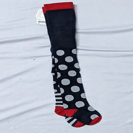 BABY LEGGI WHITE DOTTED SOCKS CM0165
