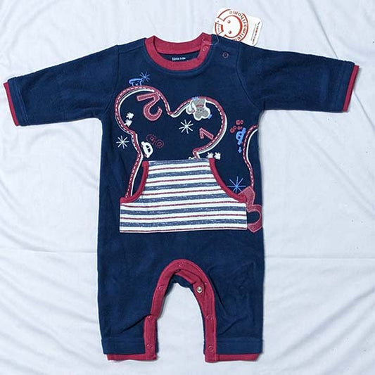 FUR STUFF FULL SLEEVES/FULL BODY BABY ROMPER CM0185