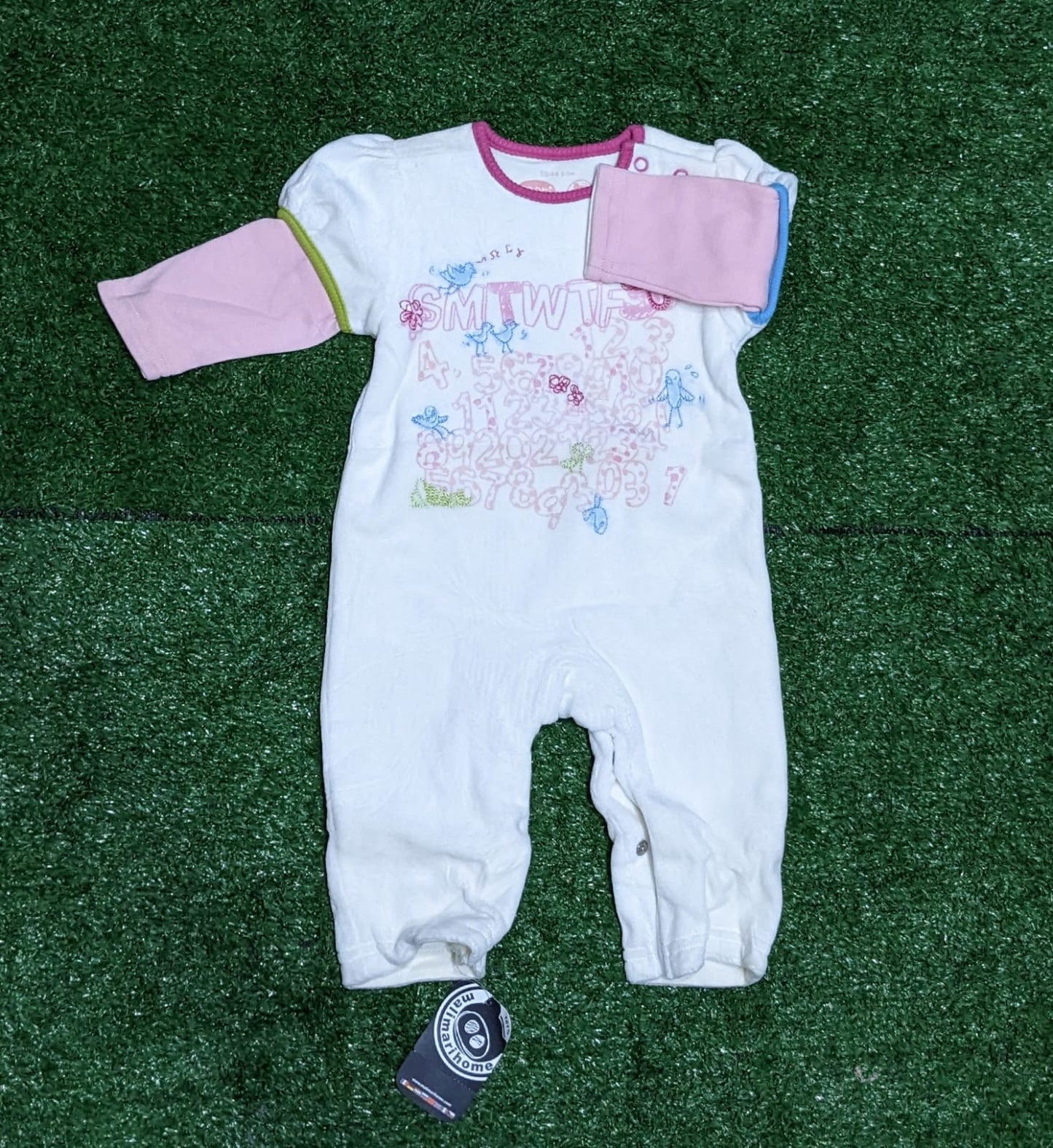 DOUBLE COTTON BABY ROMPER CM0182
