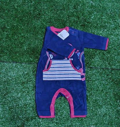 FUR STUFF FULL SLEEVES/FULL BODY BABY ROMPER CM0185