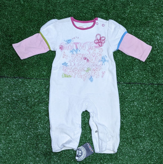 DOUBLE COTTON BABY ROMPER CM0182