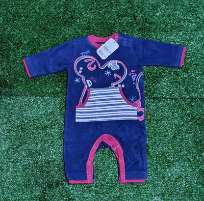 FUR STUFF FULL SLEEVES/FULL BODY BABY ROMPER CM0185