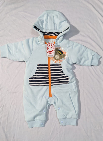 Double cotton with polyester filling Zipper hoodie Full CM0069