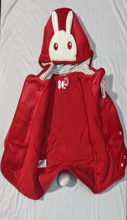 Double cotton with polyester filling hoodies upper rabbit CM0062
