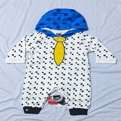 FULL SLEEVES FULL ROMPER WITH HOODIE CM0102