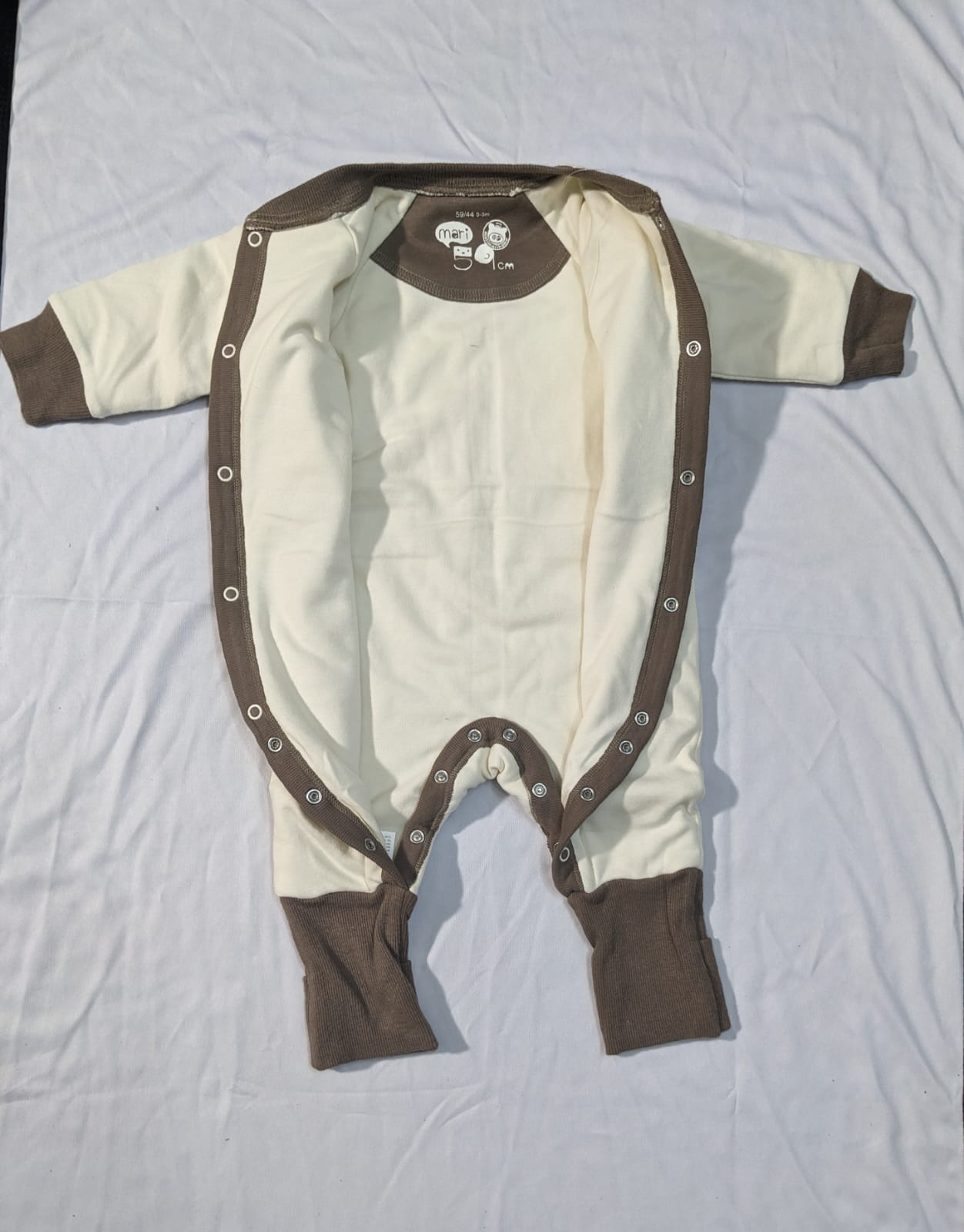 Double cotton with polyester filling Full romper White twins cartoon CM0072