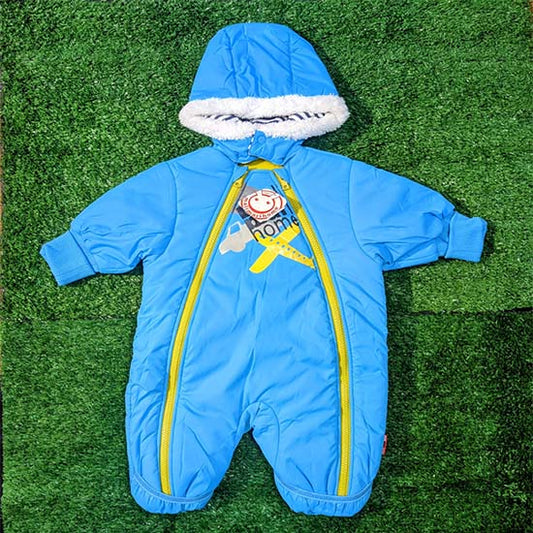 Puffer jacket cotton lining with polyester filling Hoodie jacket/romper CM0071