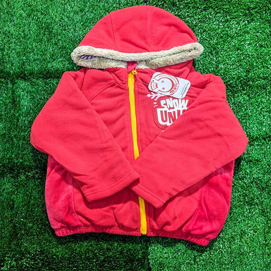 Double cotton Yellow zip Hoodie Snow union CM0065