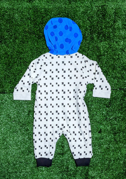 FULL SLEEVES FULL ROMPER WITH HOODIE CM0102