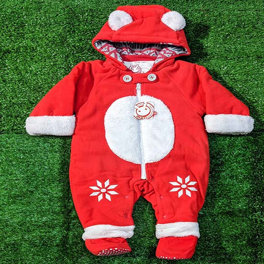 Double cotton with polyester filling Full body romper/Hoodie CM0086