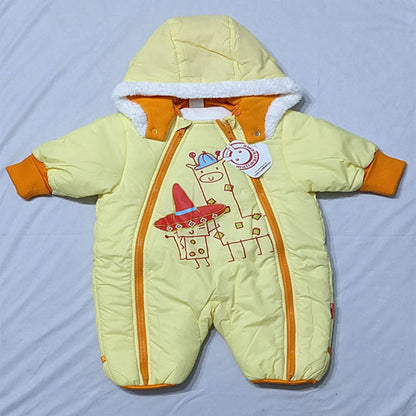 FULL SLEEVES FULL BABY ROMPER WITH POLYESTER FILLING PARACHUTE STUFF CM0204