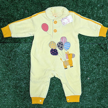 DOUBLE COTTON FULL SLEEVES FULL BODY BABY ROMPER CM0213