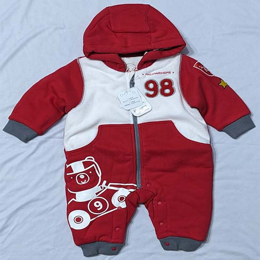 FULL SELVEES FULL BODY ROMPER/HOODIE CM0110