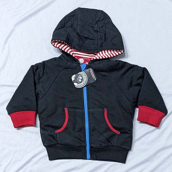 Double cotton Upper with hoodie full selvees CM0104